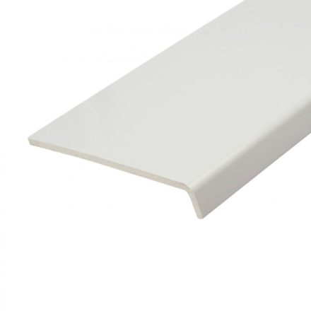 Ablakpárkány Extrudált PVC fehér 30 x 300 x 0,9 cm